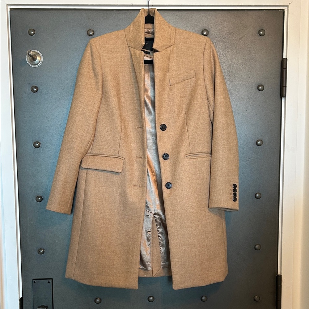 Fitted Classic Tan Coat
